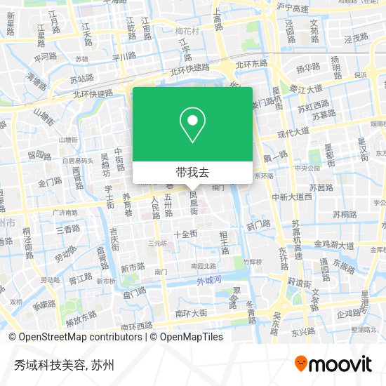 秀域科技美容地图