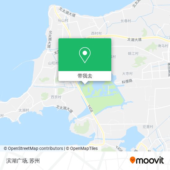 滨湖广场地图