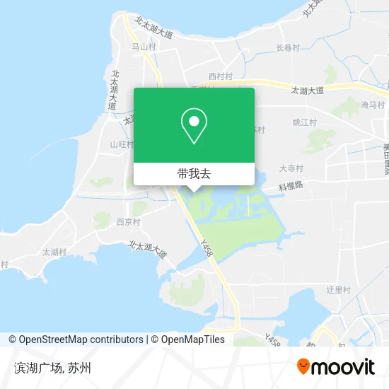 滨湖广场地图