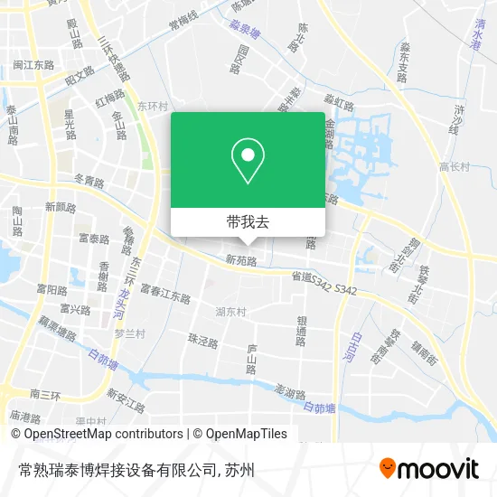 常熟瑞泰博焊接设备有限公司地图