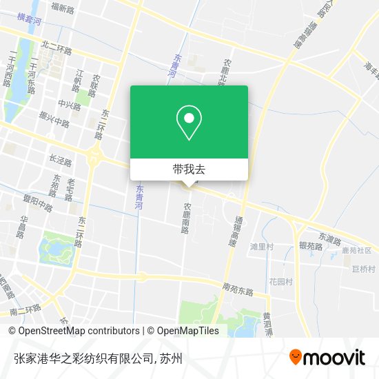 张家港华之彩纺织有限公司地图