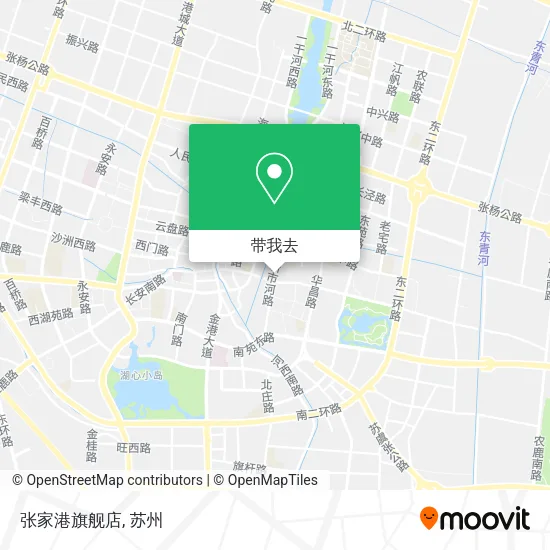 张家港旗舰店地图