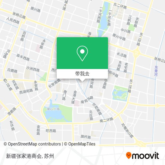 新疆张家港商会地图