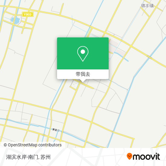 湖滨水岸-南门地图