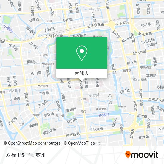 双福里5-1号地图