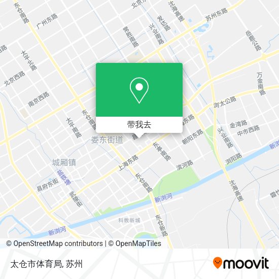 太仓市体育局地图
