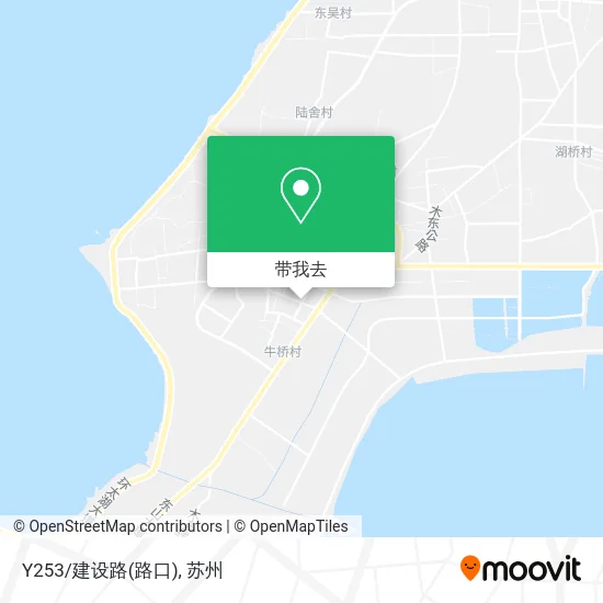 Y253/建设路(路口)地图