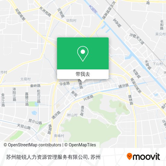苏州能锐人力资源管理服务有限公司地图