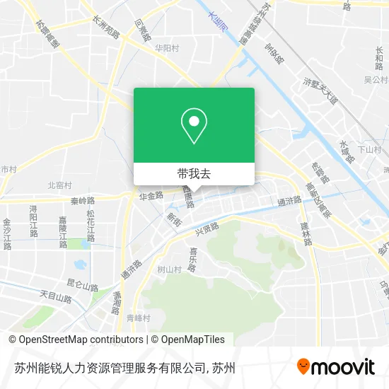 苏州能锐人力资源管理服务有限公司地图