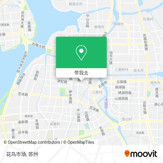 花鸟市场地图