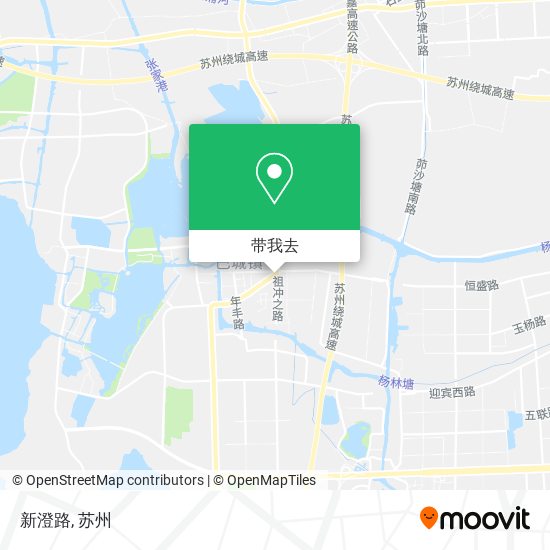 新澄路地图