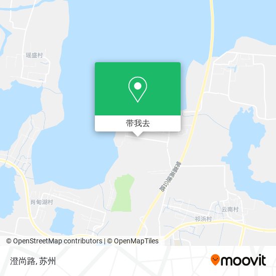 澄尚路地图