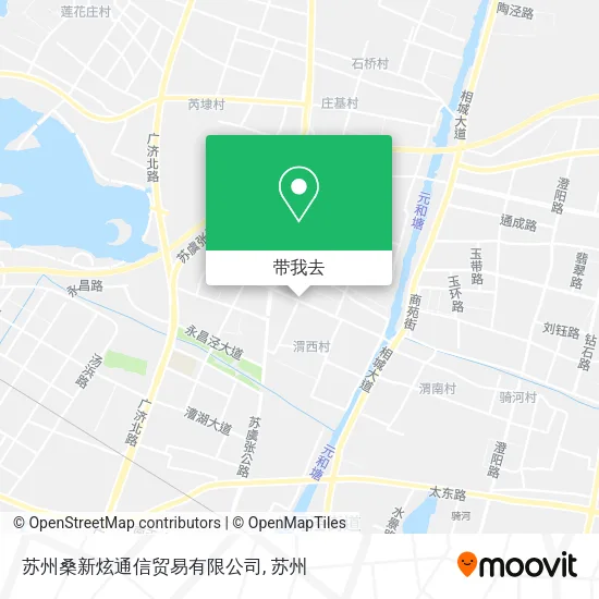 苏州桑新炫通信贸易有限公司地图