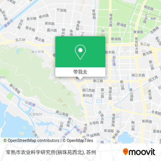 常熟市农业科学研究所(丽珠苑西北)地图