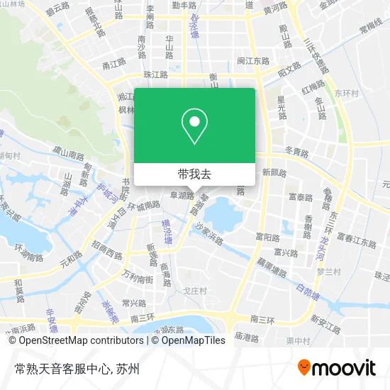 常熟天音客服中心地图