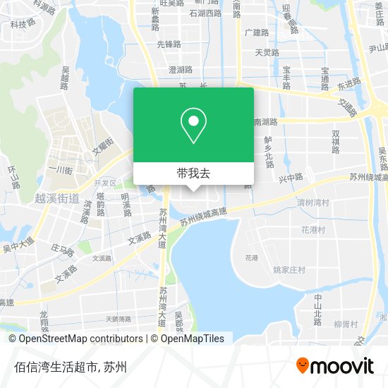 佰信湾生活超市地图