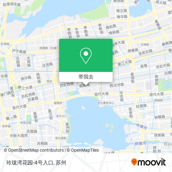玲珑湾花园-4号入口地图