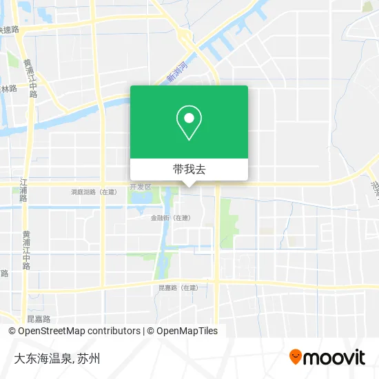 大东海温泉地图