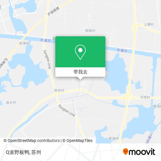 Q派野板鸭地图
