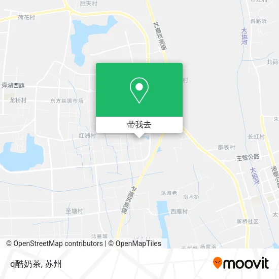 q酷奶茶地图