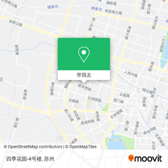 四季花园-4号楼地图