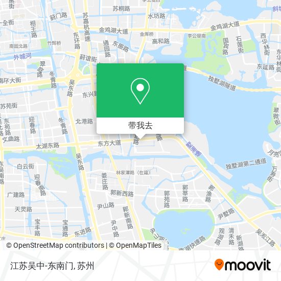 江苏吴中-东南门地图