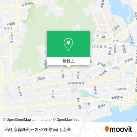 药明康德新药开发公司-东南门地图
