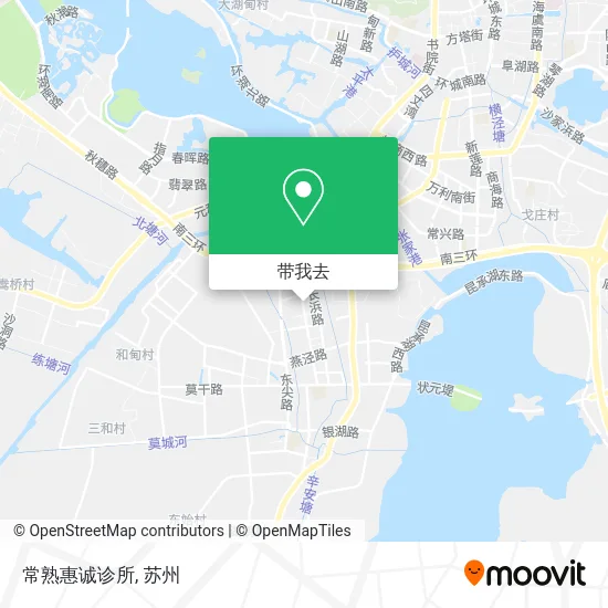 常熟惠诚诊所地图