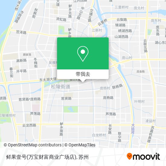 鲜果壹号(万宝财富商业广场店)地图