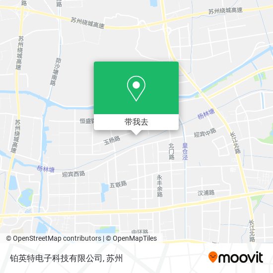 铂英特电子科技有限公司地图