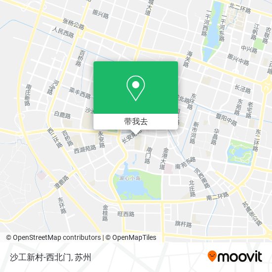 沙工新村-西北门地图