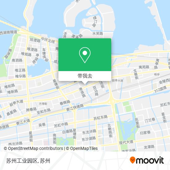 苏州工业园区地图