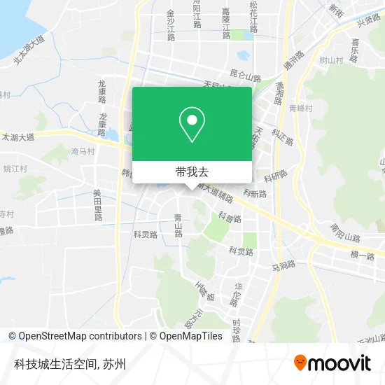 科技城生活空间地图