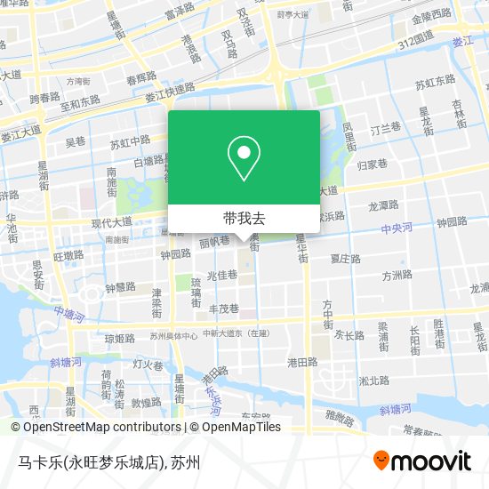 马卡乐(永旺梦乐城店)地图