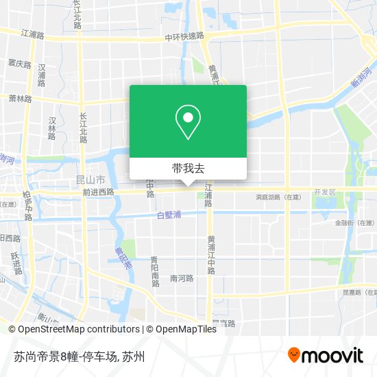 苏尚帝景8幢-停车场地图