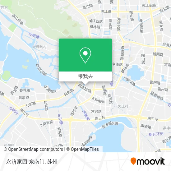 永济家园-东南门地图