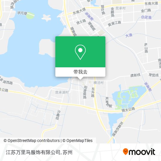 江苏万里马服饰有限公司地图