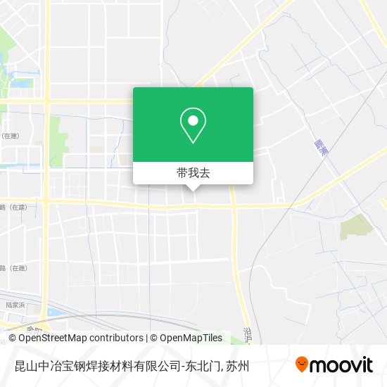 昆山中冶宝钢焊接材料有限公司-东北门地图