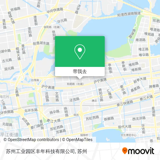 苏州工业园区丰年科技有限公司地图