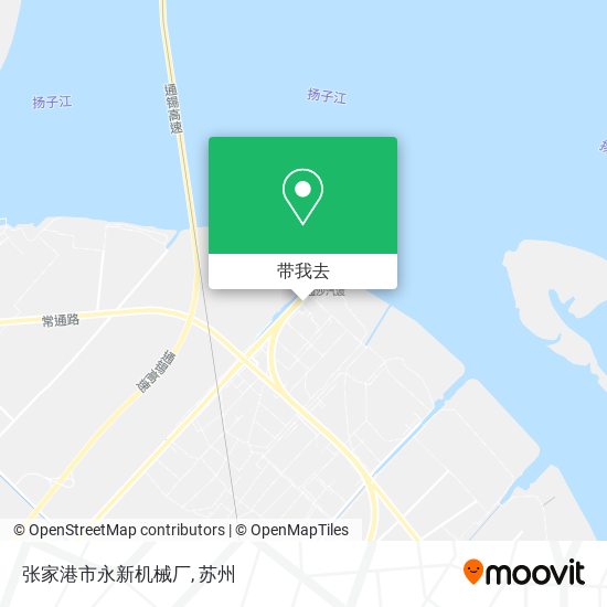 张家港市永新机械厂地图