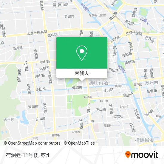 荷澜廷-11号楼地图