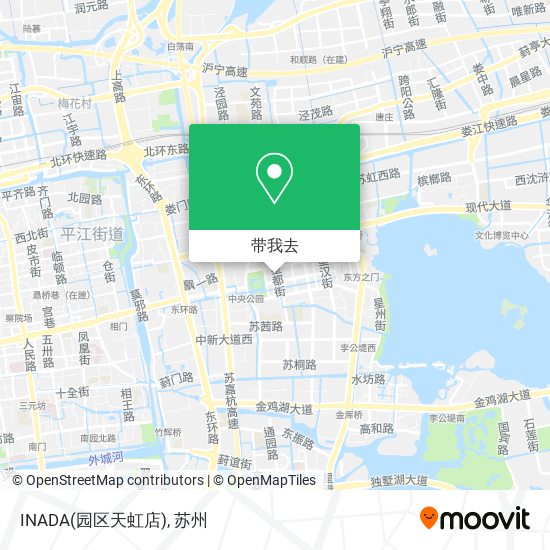 INADA(园区天虹店)地图