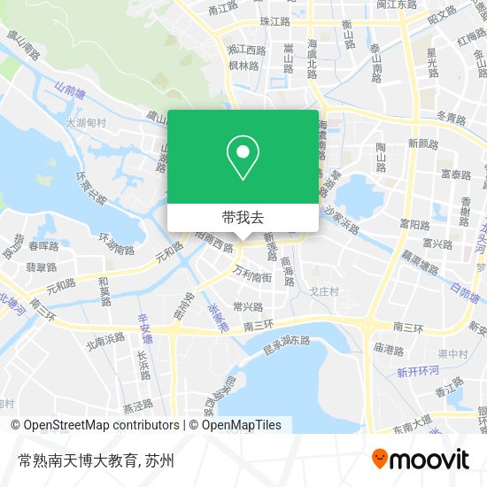 常熟南天博大教育地图