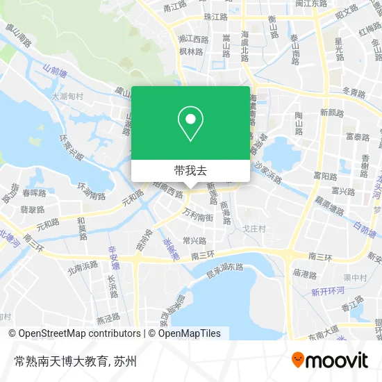 常熟南天博大教育地图