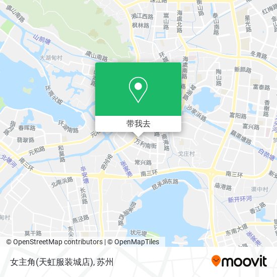 女主角(天虹服装城店)地图