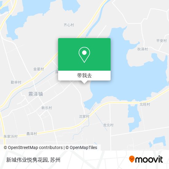 新城伟业悦隽花园地图