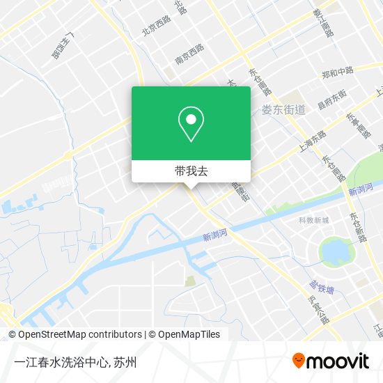 一江春水洗浴中心地图