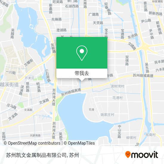 苏州凯文金属制品有限公司地图