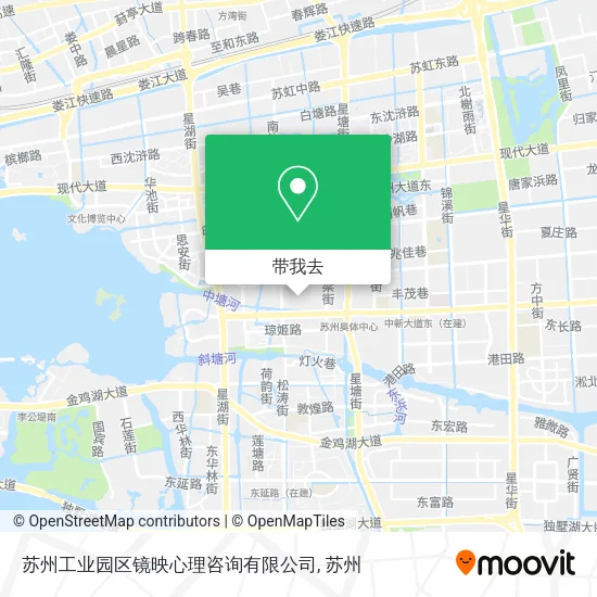 苏州工业园区镜映心理咨询有限公司地图