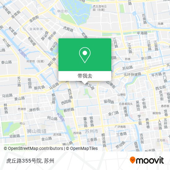 虎丘路355号院地图